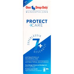 Munvatten mot dlig andedrkt ONE DROP ONLY Protect + Care Xylitol &amp; Zink 500 ml