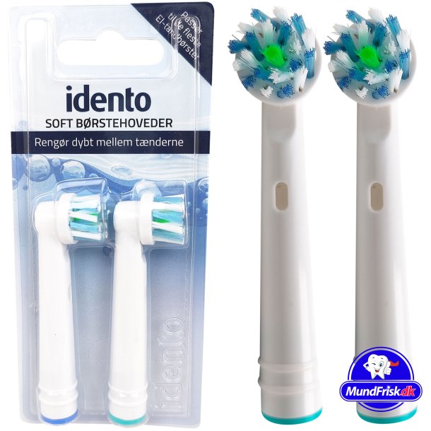 Idento Soft Brstehoveder til Oral-B El-tandbrster