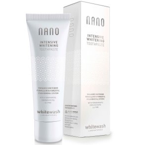 Tannblekingstannkrem WHITEWASH Intensive Whitening hydroksyapatitt og xylitol 75 ml.