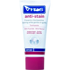 Tannblekingstannkrem mot klorheksidinflekker VITIS Anti-Stain 50 ml