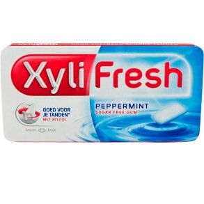 Xylitol Tuggummi XYLIFRESH Peppermint 12 st.
