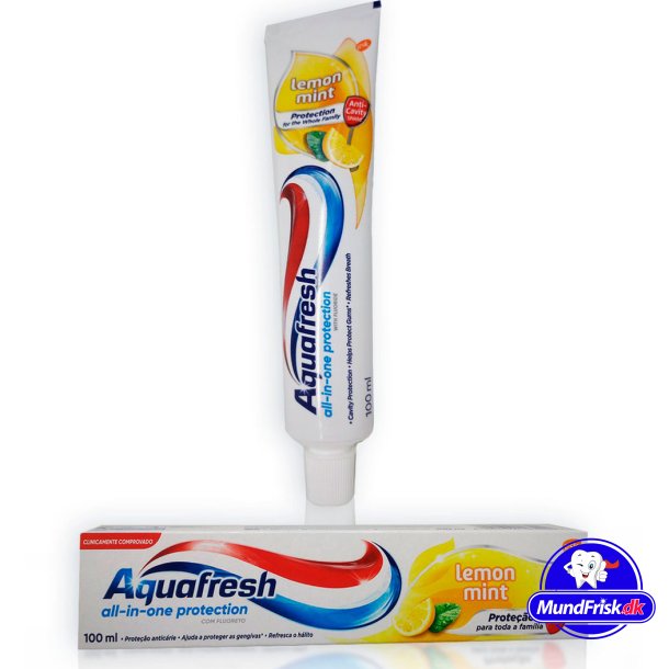AQUAFRESH Zahnpasta All In One Protection Lemon Mint 100 ml