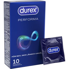 Durex Performa Bedvende Kondomer 10 stk.
