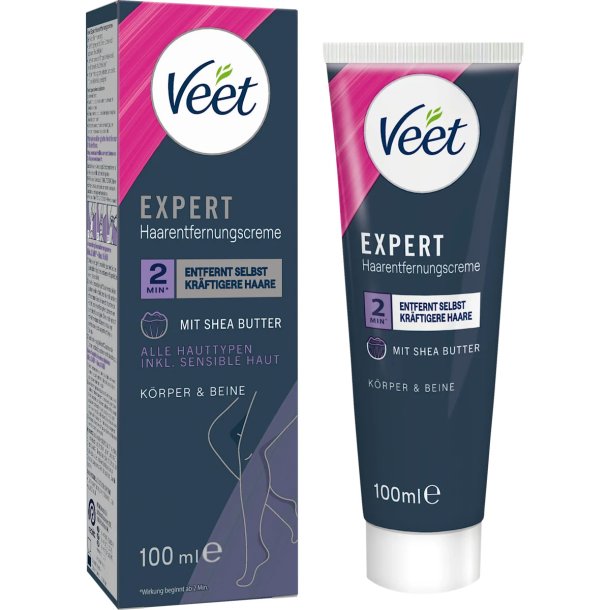 Veet Expert Hrfjerningscreme Legs &amp; Body 100 ml