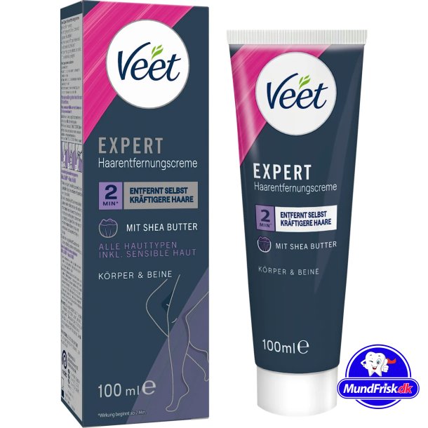 Veet Expert Haarentfernungscreme Beine & Krper 100 ml