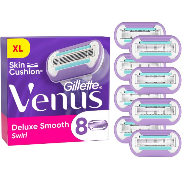 Gillette Venus Extra Smooth Swirl 8 stk. Lames de rasoir