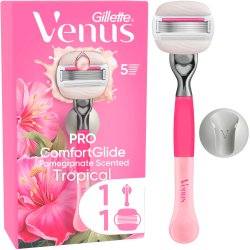 Gillette Venus Pro Comfortglide Tropical Barberskraber + Vgholder