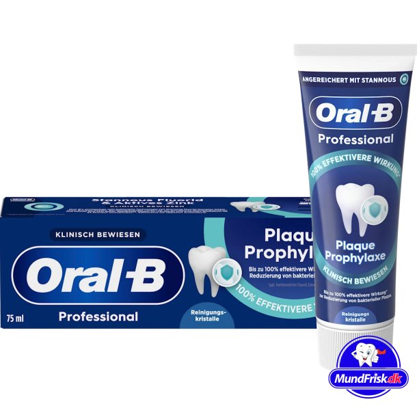 Oral-B Professional Plaque Prophylaxe Tandpasta 75 ml