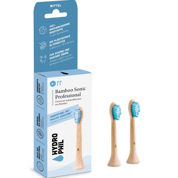 Hydrophil Bambusbrstehoder for Philips Sonicare