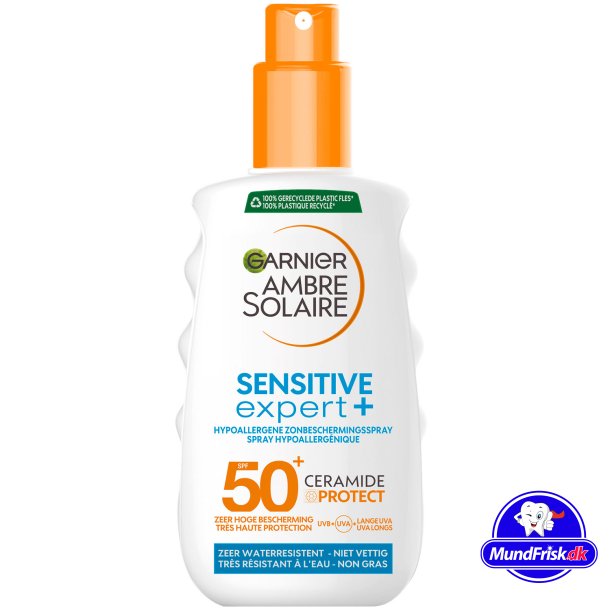 Garnier Ambre Solaire Sensitive Expert+ Solcreme Spray SPF 50 200 ml