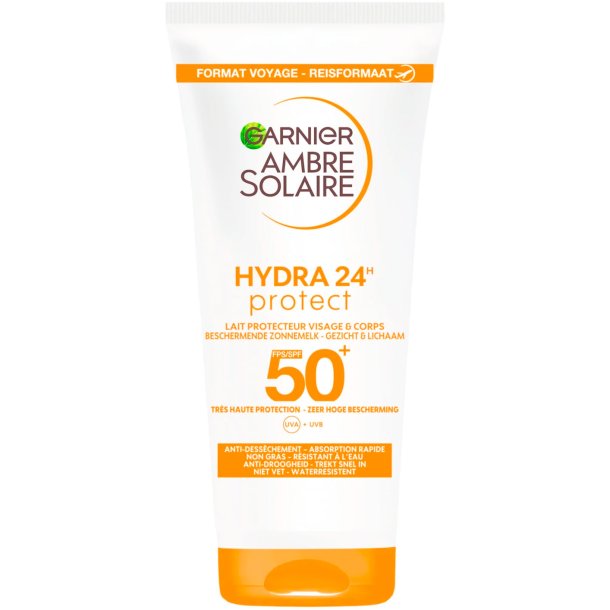 Garnier Ambre Solaire Hydra 24H Protective SPF50 Solcreme 50 ml