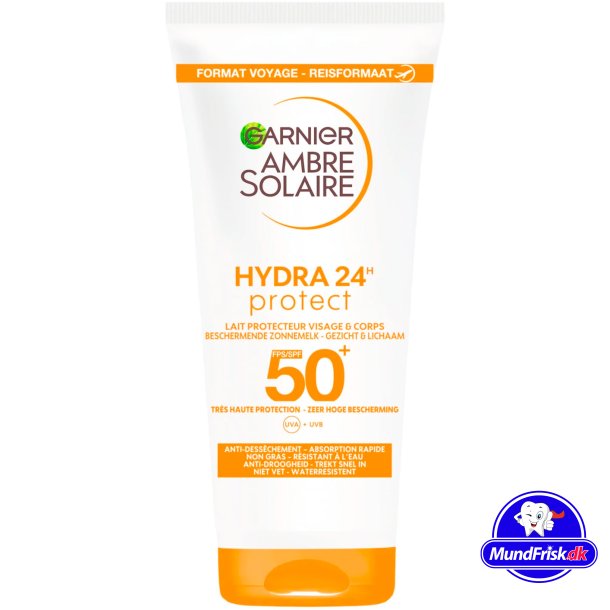 Garnier Ambre Solaire Hydra 24H Protective SPF50 Solkrem 50 ml