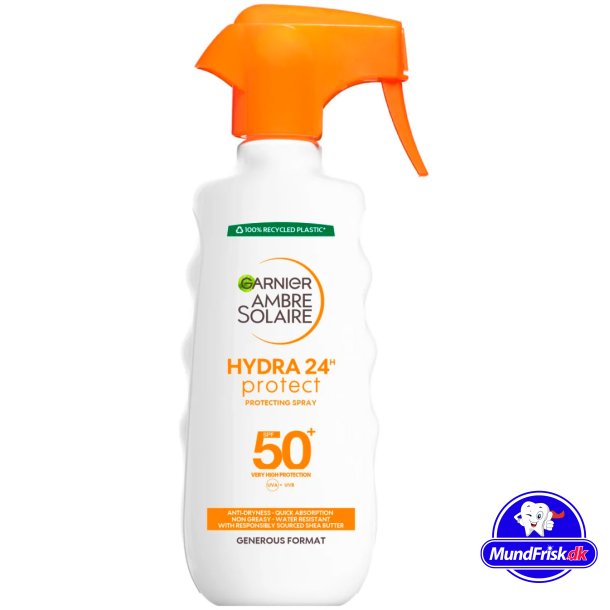 Garnier Ambre Solaire Hydra 24h Protect Spray SPF 50 Solkrem 300 ml
