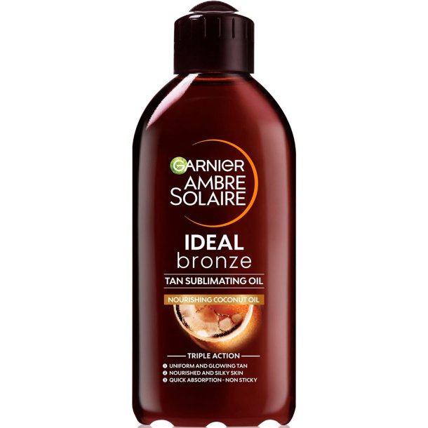 Garnier Ambre Solaire Ideal Bronze Intense Coconut Tanning Oil 200 ml