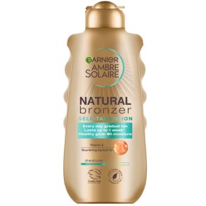 Garnier Ambre Solaire Natural Bronzer Self Tan Lotion 200 ml
