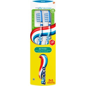 Aquafresh Tandbrster 2 stk. Active+ Interdental Medium