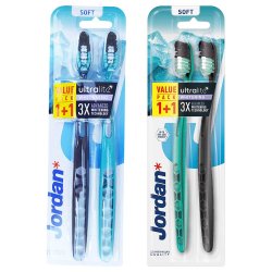Jordan Whitening Zahnb�rsten 2 Stk. UltraLite Soft
