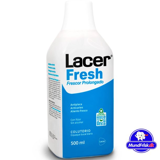 Mundsplung LACER Fresh Fluorid 500 ml