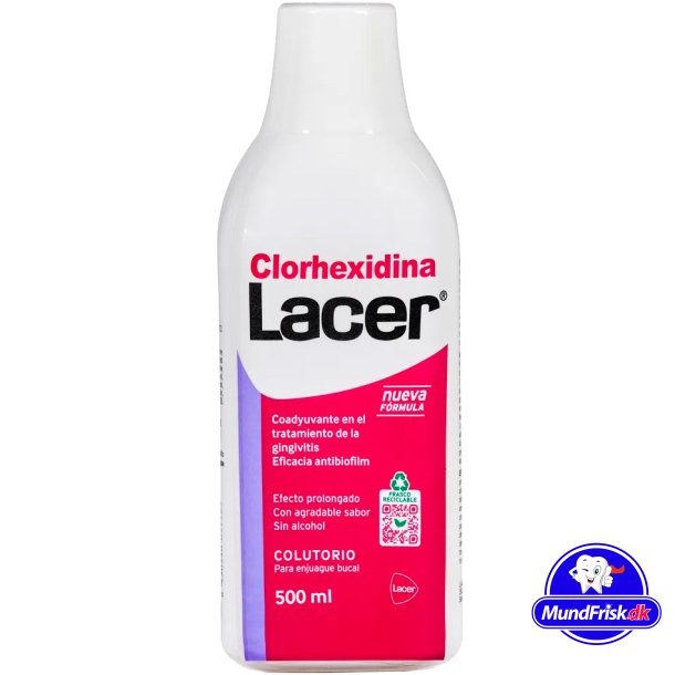 Chlorhexidin Mundspülung 0,12% LACER Clorhexidina 500 ml