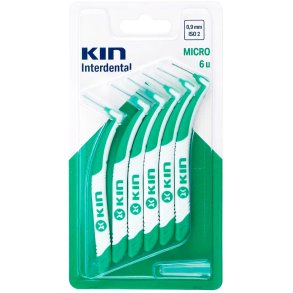 Interdentalborstar 6 st. KIN Micro 0,9 mm ISO 2