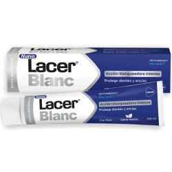 Tandblegning Tandpasta LACER Blanc Mint Xylitol 125 ml