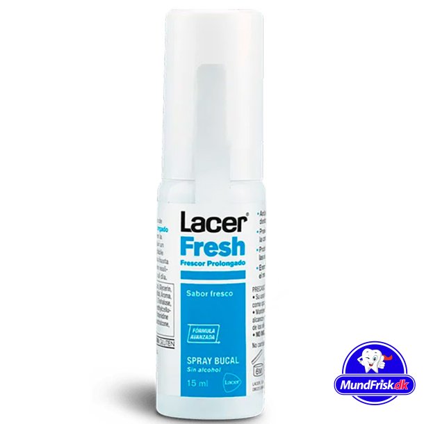 Xylitol Mundspray Wirksam gegen Mundgeruch LACER Verlngerte Freshness 15 ml