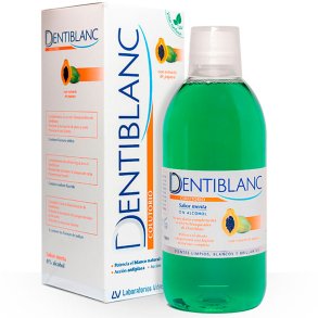 Whitening Munnvann DENTIBLANC Intensiv 500 ml.