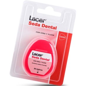 Silk Tandtrd LACER Seda Vaxad & Fluorid 50 mtr.