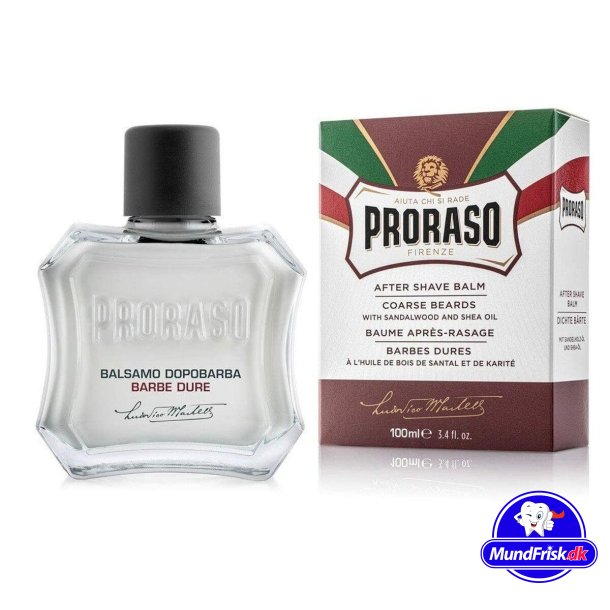 Aftershave Balsam PRORASO Sandelholz & Oil Red 100 ml