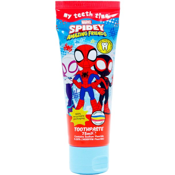 Marvel Spidey &amp; Amazing Friends tandkrm H&A 75 ml.