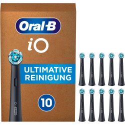 Oral-B iO Brstehoveder 10 stk. BLACK Ultimate Clean