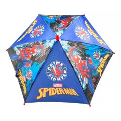 Barnparaply SPIDER-MAN Halvautomatisk 70 cm