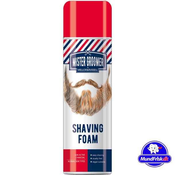 Mister Groomer Barberskum Actice Charcoal 250 ml