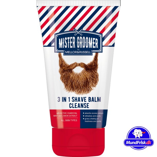 Barberkrem MISTER GROOMER 3 in 1 Cream 150ml
