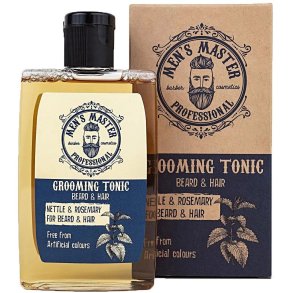 Men's Master Grooming Tonic for Hair & Beard Nettle & Rosemary 120ml