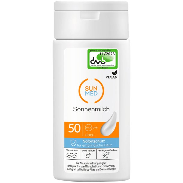 SPF 50 Solcreme SUN MED Ekstra Sensitiv 200 ml