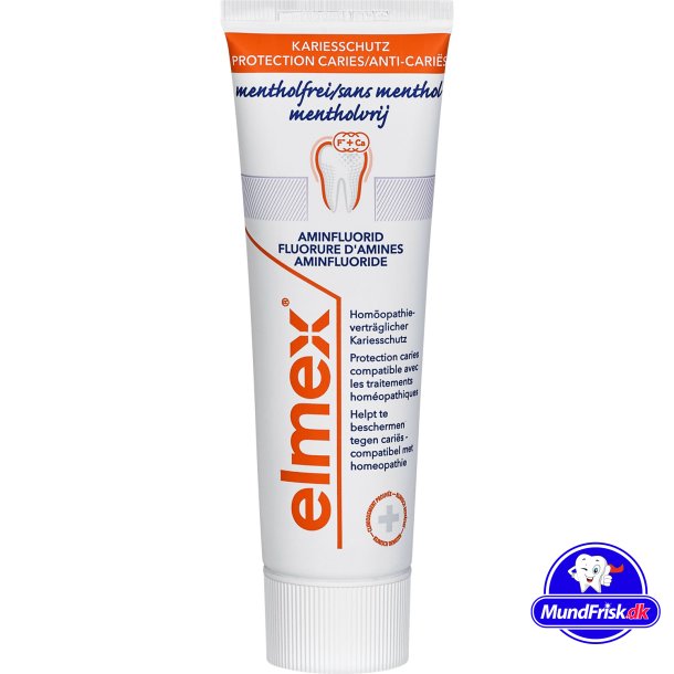 Zahnpasta ohne Menthol ELMEX Caries 75 Protection