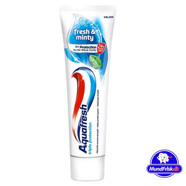 AQUAFRESH Tandpasta Fresh &amp; Minty 75 ml.