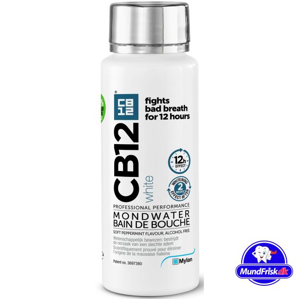 SB12 Munnvann CB White 250 ml.
