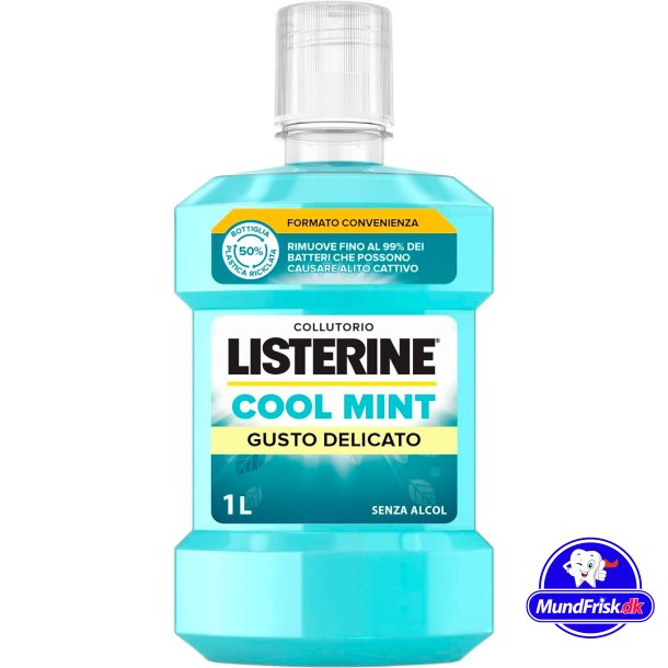 LISTERINE Mundsplung ohne Alkohol 1 Ltr. Cool Mint Zero
