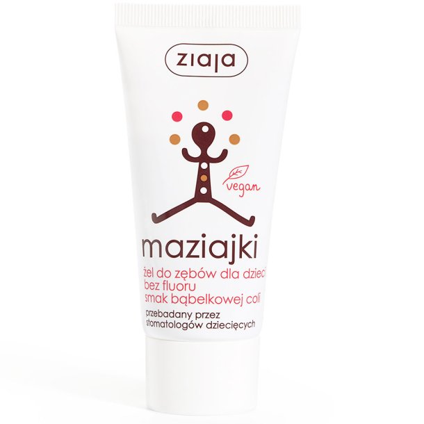 Fluorfri barntandkrmgel ZIAJA Taste 50ml