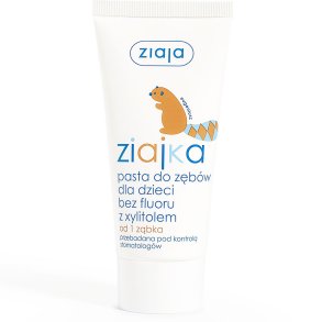 Fluorfri Xylitol Barntandkrm ZIAJA Frn 1 r 50ml