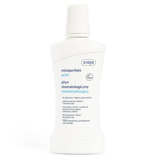 Remineraliserande Munvatten ZIAJA Mintperfect Active 500ml