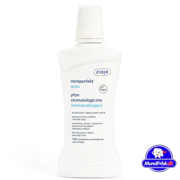 Remineralisierende Mundsplung ZIAJA Mintperfect Active 500ml