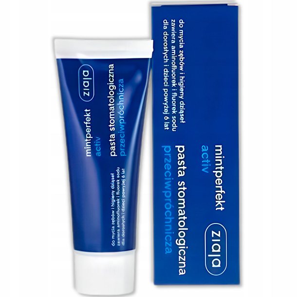 ZIAJA Anti-Cavity Tandpasta Mintperfect 75 ml