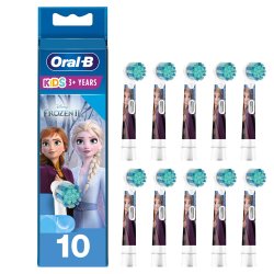 Oral-B Frozen 10 stk.Brstehoveder til Brn