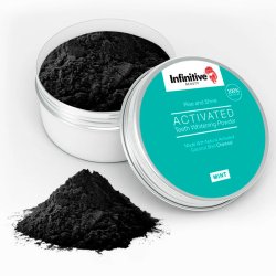 Tandblegningspulver INFINITIVE BEAUTY Rise &amp; Shine Charcoal 25g