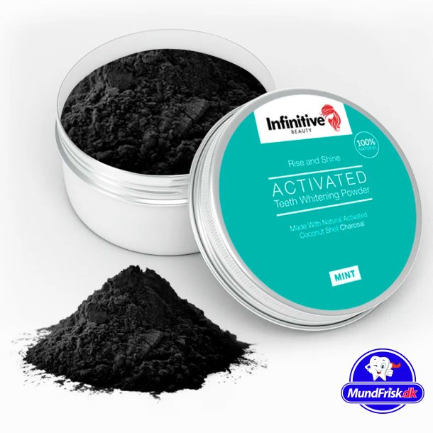 Zahnaufhellungspulver INFINITIVE BEAUTY Rise & Shine Charcoal 25g