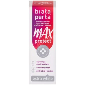 Tandblekningstandkrm BIALA PERLA Max Project Xylitol Extra White 75 ml.