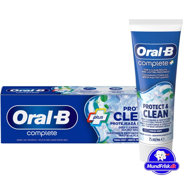 Oral-B Tandpasta Complete Plus Refreshing Clean 75 ml.